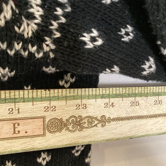 Polo Ralph Lauren Fair Isle Cotton Cashmere Snowflake Cardigan Sweater Large - Picture 9 of 14